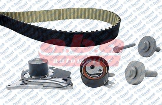 ABA YK200123.2W Triger Seti Su Pompali [123 Dis 27mm] Clio Ii 01>06 Megane Ii 04> Kango 01> Micra Iii 04> Duster 10>
